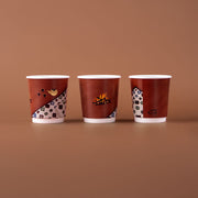 Double Paper Cups -Desert Tea- 24pcs